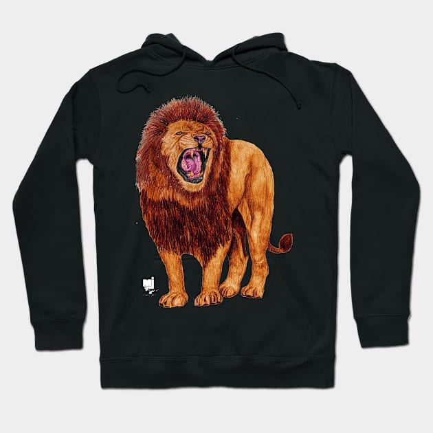 lion 3 Hoodie by mjartscom